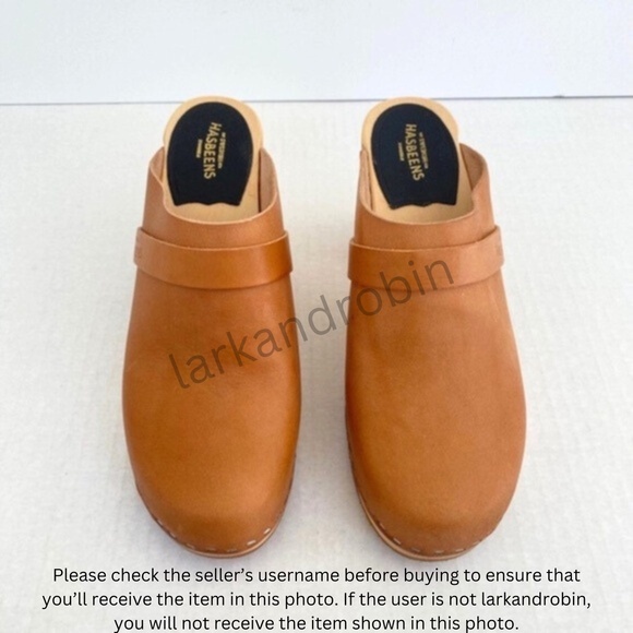 NEW Swedish Hasbeens Classic Clog Nature 40 - Picture 7 of 16